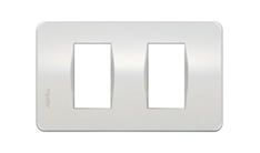 Wall plate 2 port