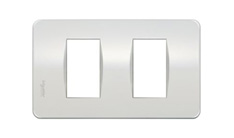 Wall plate 2 port